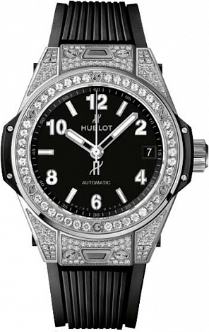 Replica Hublot BIG BANG ONE CLICK STEEL PAVE 465.SX.1170.RX.1604 watch